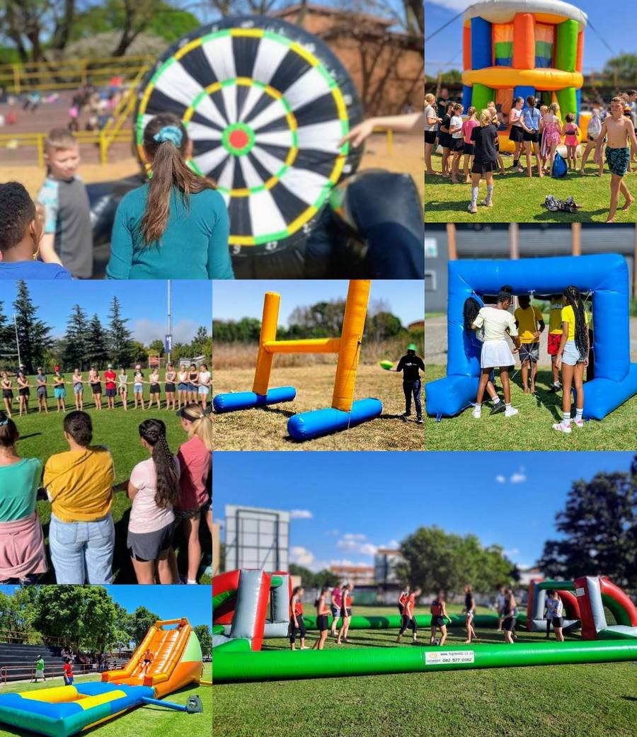 School Team Building - Inflatables